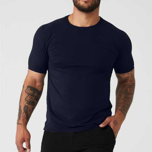 Men's Short Sleeve T-Shirt , Running T shirt,  Athletic Workout Active Shirts