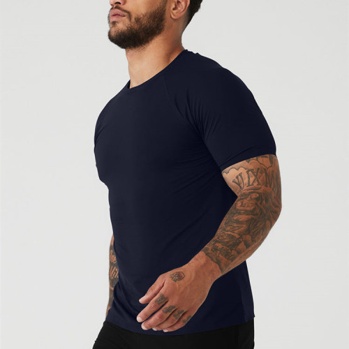 Men's Short Sleeve T-Shirt , Running T shirt,  Athletic Workout Active Shirts