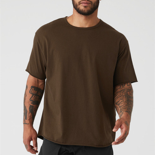 Mens T Shirt ,Short Sleeve Crew Neck Tee top ,workout t shirts
