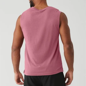 Mens Tank Top Soft Performance Boxing top Gym Shirts Plain Muscle Tee