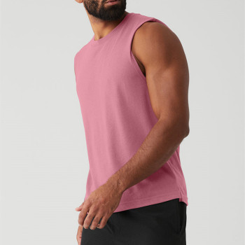 Mens Tank Top Soft Performance Boxing top Gym Shirts Plain Muscle Tee