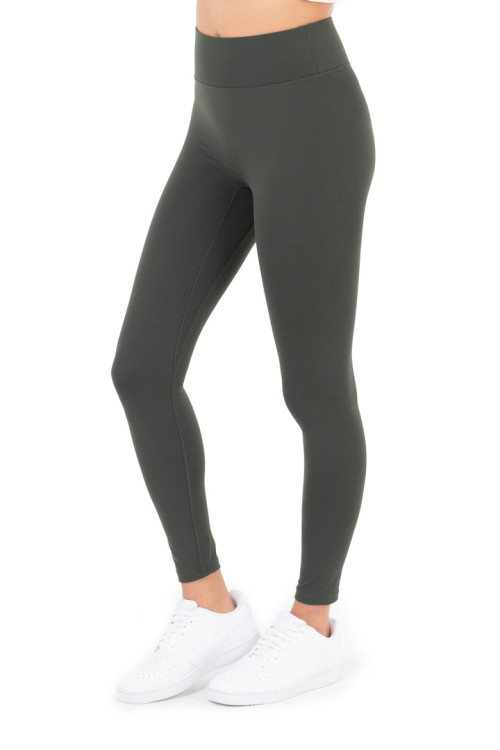 Wholesale no front seam yoga leggings basic fitness tights