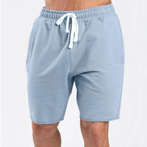 Custom High quality factory custom drawstring plain shorts with pockets men's gyms shorts manufacturer