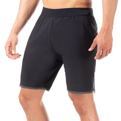 Custom Wholesale sports wear athletic elastic band polyester mens fitness shorts