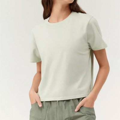 Women's Short Sleeve Crew-Neck T-Shirt, Active wear, comfortable Yoga Top