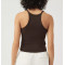 Workout Crop Tops for Women Cropped Racerback Halter Neck Shirts Sleeveless Yoga Tops