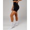 Tummy control no front seam yoga shorts basic compressive biker shorts