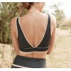 Workout Sports Bras for Women ,Women's Running Yoga Bra, Activewear Top, V neck sports bra