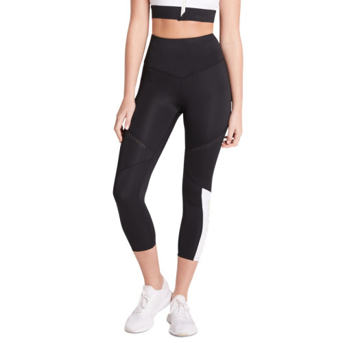 Customize tummy control yoga leggings with mesh pockets 7/8 Length Tights