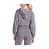 New wholesale hooded cropped sweatshirts with drawstring for women