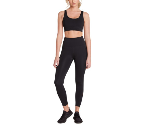 Wholesale high rise supportive trainning yoga leggings with mesh pockets for ladies