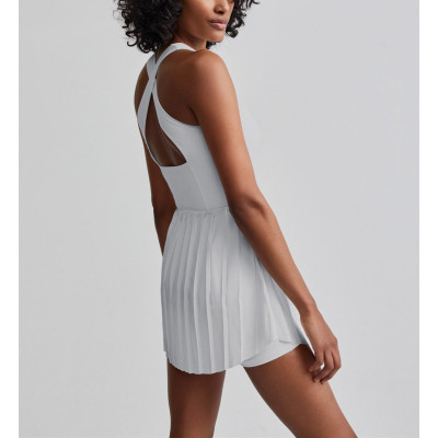 Custom supportive active dress tennis clothing for ladies