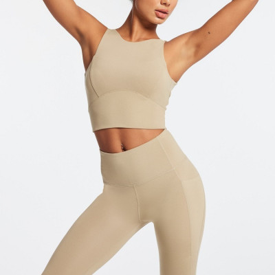 Natural Feelings Sports Bras for Women Removable Padded Yoga Bra, Fitness Workout Running Crop Tops