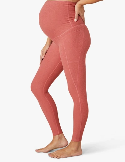 Custom new arrival maternity yoga leggings for women soft lycra lifestyle leggings with side pockets