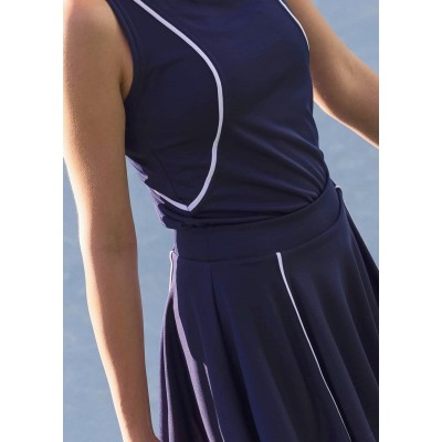 Tennis outfit for Women with skirt and Built sleeveless tank top, Tennis wear, Tennis Set