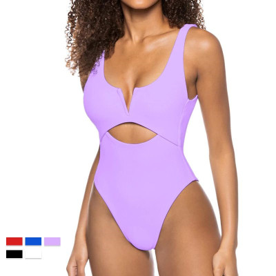WSWT12 Women One Piece Swimsuits Tummy Control Bathing Suits Push up Full Coverage Swimwear