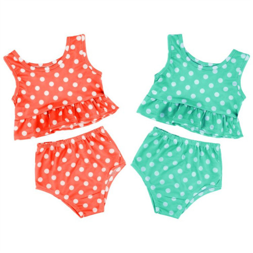 WSWT15 Custom Logo high fashion swimwear manufacturers baby lovely girl super bikini kids swimwear