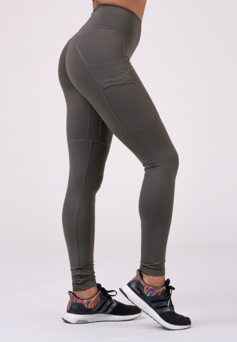 Extra high waisted compressive yoga leggings with side pockets