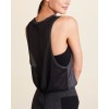 Private label women's mesh cropped tank top