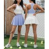 Custom logo 2 Piece Tennis Dresses for Women Athletic Workout Set, Workout Active wear
