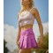 Tennis Skirts for Women Golf Athletic Activewear Skorts Mini Summer Workout Running Shorts with Pockets