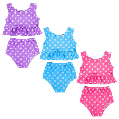WSWT16 Custom Logo high fashion swimwear manufacturers baby lovely girl super bikini swimwear for kids