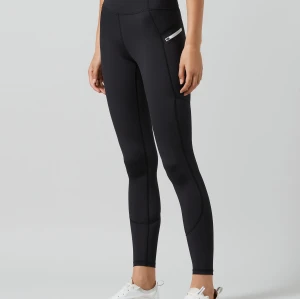 Custom high rise compressive fitness yoga leggings with zipper pockets
