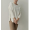 Custom cotton crew neck sports sweatshirts with zipper for ladies