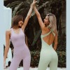 Womens Butt Lifting Yoga Jumpsuit  Sport  Romper, custom Gym Bodysuit