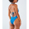 Custom One Piece Swimwear Front Crossover Hollow Bathing Suits Monokinis Cutout Sexy Backless Beachwear