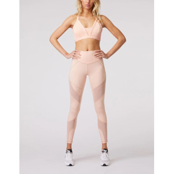 High waist performance mesh yoga leggings for women butt lifting gym tights