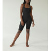 Private label backless fitness short jumpsuits for women custom plain sportysuit
