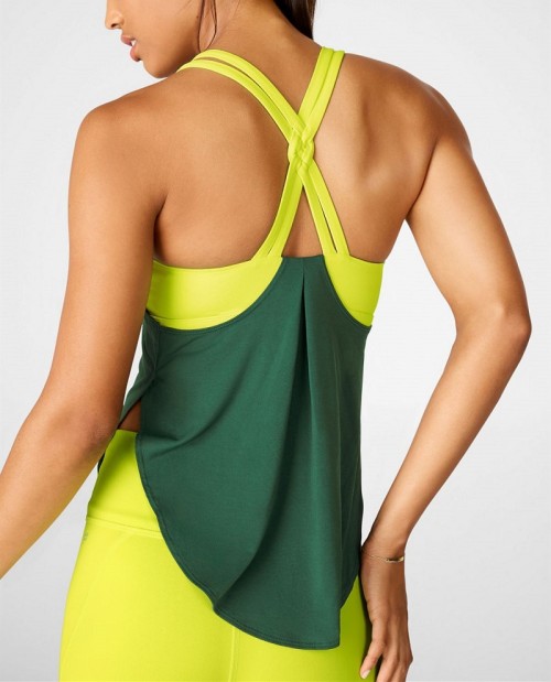 Custom double layer women's singlets with removable padding