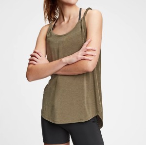 women active wear tank loose fit activewear tank tops woman manufacturer/wholesale running vest