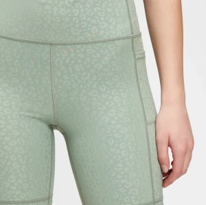 high quality gym workout leggings yoga shorts custom logo leopard printing activewears