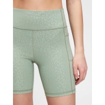 high quality gym workout leggings yoga shorts custom logo leopard printing activewears