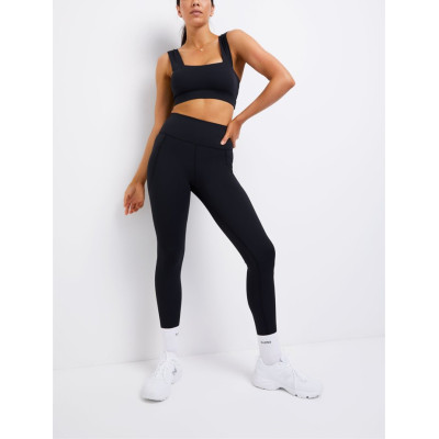 Custom pocket full length yoga leggings for women high waist lifestyle yoga pants