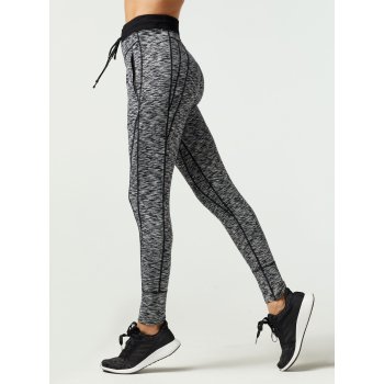 Custom slim fit running joggers for women with side pockets heather sweatpants