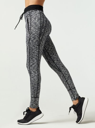 Custom slim fit running joggers for women with side pockets heather sweatpants