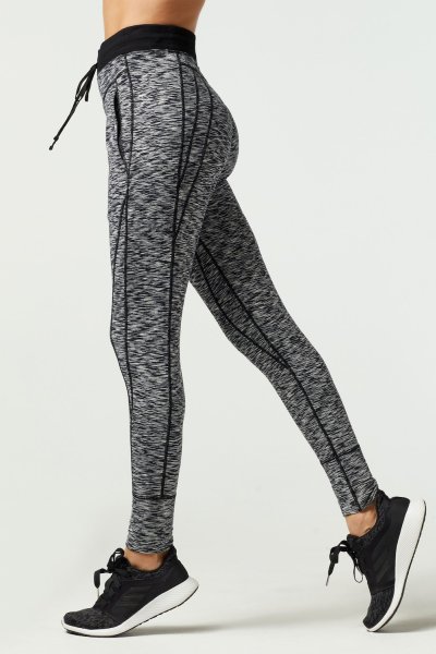 Custom slim fit running joggers for women with side pockets heather sweatpants