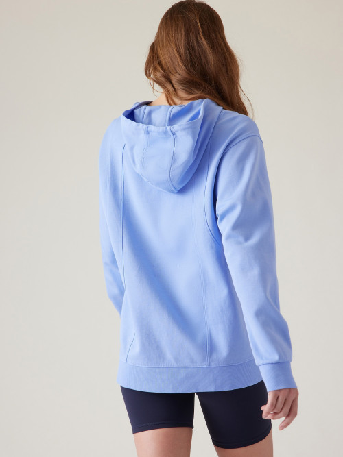 Women's sports comfort hoodie with adjustable drawstring