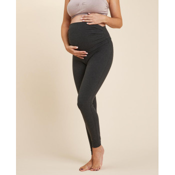 Maternity yoga pants are comfortable, flexible, and made of breathable cotton material.