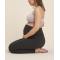 Maternity yoga pants are comfortable, flexible, and made of breathable cotton material.