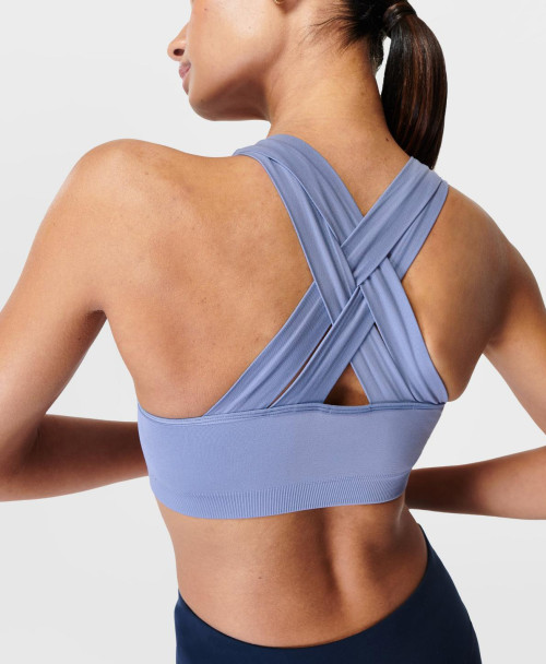 The strappy performance bra for medium impact workouts.