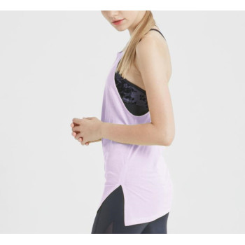 Wholesale light weight long length tank tops halter gym tops for women