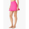 Pink High-Waisted Ruffle Sports Skirt with Hidden Pocket for Stashing Your Phone