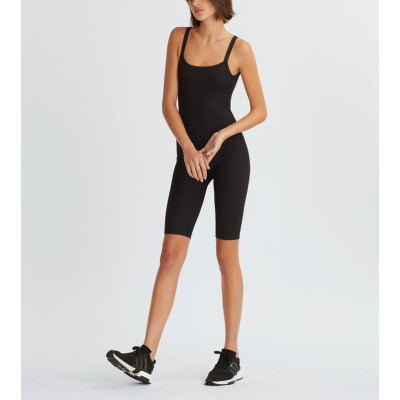 Custom backless short yoga jumpsuits classic yoga shorts sets women sportysuits