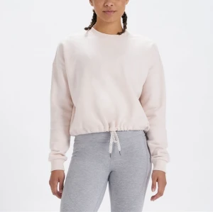 Custom pullover sweatshirts with adjust waist crew neck hoodies for women