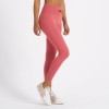 High waist drawstring yoga leggings solid color fitness tights