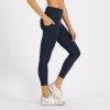 Custom pocket leggings for women tummy control fitness tights